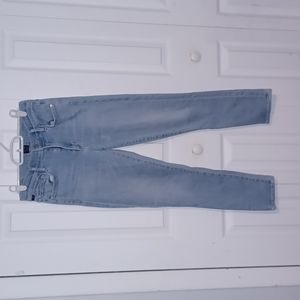 Citizens of Humanity Richey Crop High Rise Skinny Light Wash Jeans, sz 27